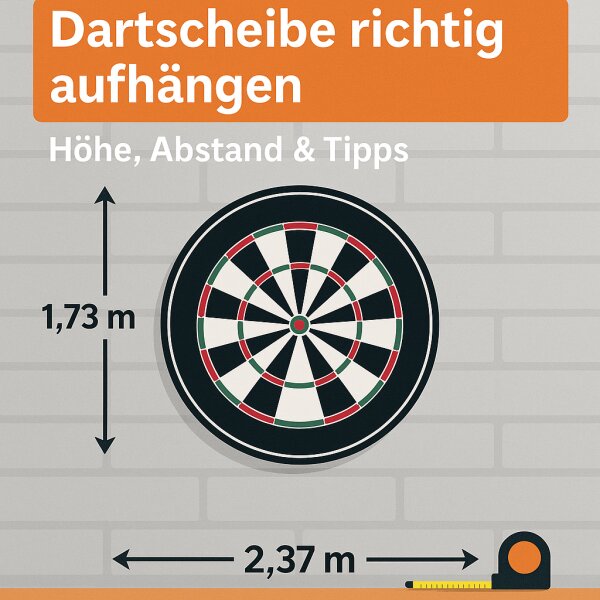 Dartscheibe Aufhangen Hohe Entfernung