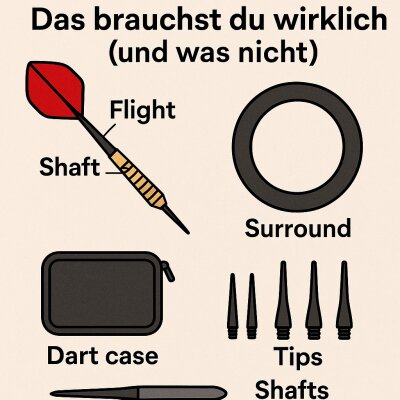 Dart-Zubehör erklärt – Das brauchst du wirklich (und was nicht) - Dart-Zubehör erklärt – Das brauchst du wirklich (und was nicht)