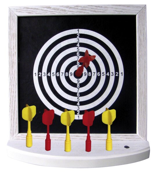 Mini Magnet Dartboard inkl. 6 Pfeile