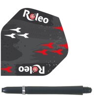Roleo Dart Sparpaket - Shafts und Flys Flights im Set