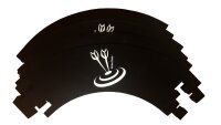 Roleo Dart Surround Auffangring Catchring schwarz...