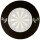 Roleo Dart Surround Auffangring – 4-teilig, schwarz, neues Design