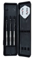 Roleo Softdartpfeile RSP-6 – 3er Set mit 80 % Tungsten (17 g) inkl. Box