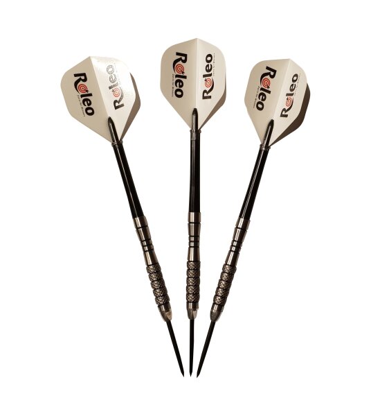 Roleo Profi Steeldartpfeile Professional - 80% Tungsten - 3er Set 16g inkl. Box