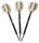 Roleo Profi Steeldartpfeile – 90% Tungsten – 3er Set (18–24g)