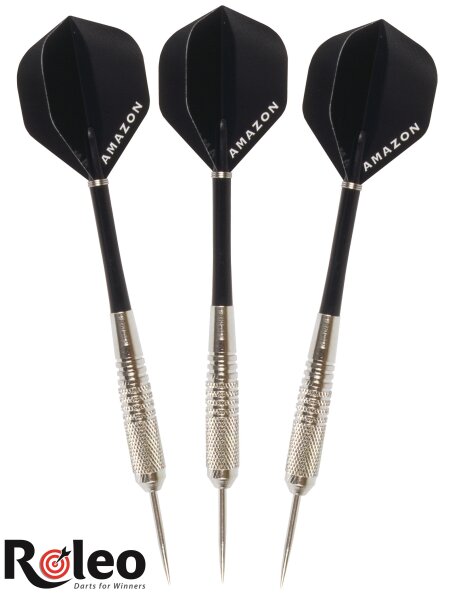 Steeldart Dart Pfeile R-1 von Roleo Darts - 21g inkl. Dartbox