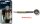 Steeldart Pfeile Winmau Broadside Brass 22 g - 3er Set