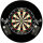 Dartboard Set: Winmau Blade 6 mit 2 Steeldart-Sets & Catchring