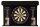 Steeldart Set – Winmau Blade 6 + Kabinett mit Beleuchtung + Pfeile