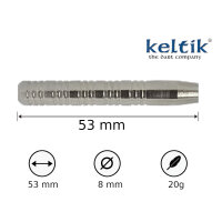Steeldart Steel Dart Pfeile Keltik Karadoc 20 g