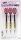 Steeldart-Blister-Set, 3 Dartpfeile, 18 g, neu