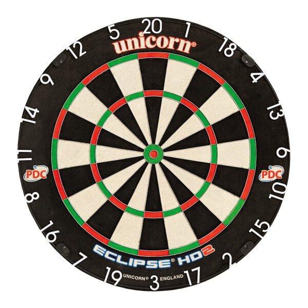 Unicorn Dartboard Dartscheibe Bristle Board HD2 Eclipse TV
