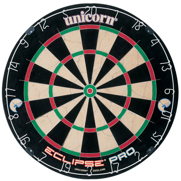 Unicorn Eclipse Pro – Steeldart Dartscheibe aus Sisal