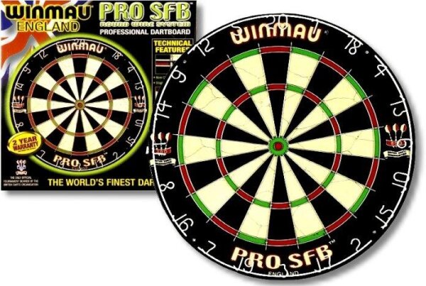 Winmau Dartscheibe Dartboard "Pro SFB", 40 mm dick