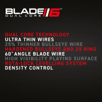 Winmau Blade 6 Dual Core – Profi Dartscheibe mit Doppelkern-Technologie