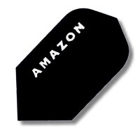 Dartfly Flights Amazon Slim-Form, schwarz - für...