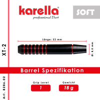 Softdart Dartpfeile Karella XT-2 18g