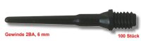 100 Stück Keypoint-Special, Gewinde: 2 BA, schwarz