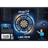 Grand Slam Saturn 300 Dartboard LED-Ring
