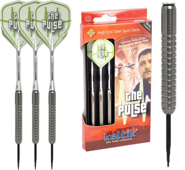 Steeldart Steel Dart Pfeile Keltik The Pulse Caliber 80% Tungsten 21 g