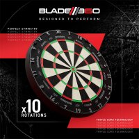 Winmau Blade 360 Dartboard – Triple-Core, 360° Rotation & Profi-Sisal