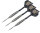 Steeldart Steel Dart Pfeile Keltik Ardan 24g Silver - 90% Tungsten