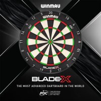 Winmau Dartboard Blade X – Profi Steel Dartboard mit Rota-Lock