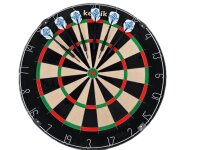 Keltik Ravencore Dartscheibe Dartboard Set mit Surround und Steeldarts