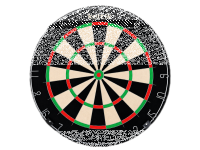 Keltik Ravencore Dartscheibe Dartboard Set mit...