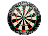 Keltik Steeldart Dartscheibe Komplettset mit Dartboard,...