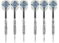 Keltik Steeldart Dartscheibe Komplettset mit Dartboard, Ständer, Surround und Pfeilen