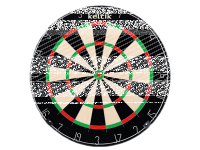Keltik Steeldart Dartscheibe Komplettset mit Board,...
