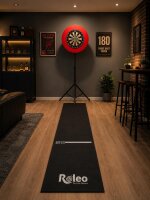 Keltik Dart Dartscheibe Komplettset: Profi Dartboard, Pfeile, Matte, Ring & Ständer