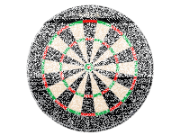 Keltik Dart Dartscheibe Komplettset: Profi Dartboard,...