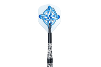 Keltik Dartscheibe Steeldart Set mit Dartboard, 2 Dartsets und Ständer