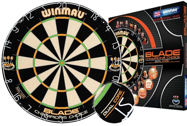 Dartboard Dartscheibe Winmau Blade Champions Choice - Dual Core Trainingsboard
